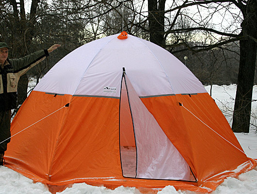 Зимние палатки зонты